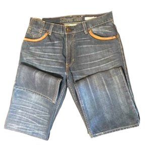 Silver Tab Men's Blue Medium Wash Slim Boot Denim Bootcut Jeans Size 34